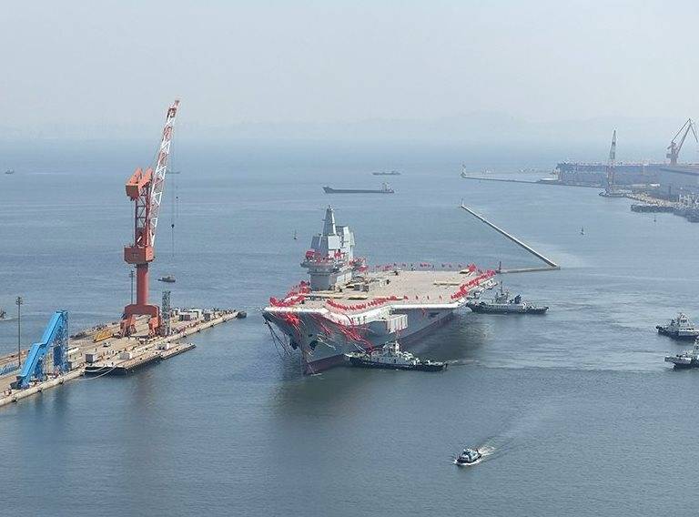 China starts testing a new aircraft carrier