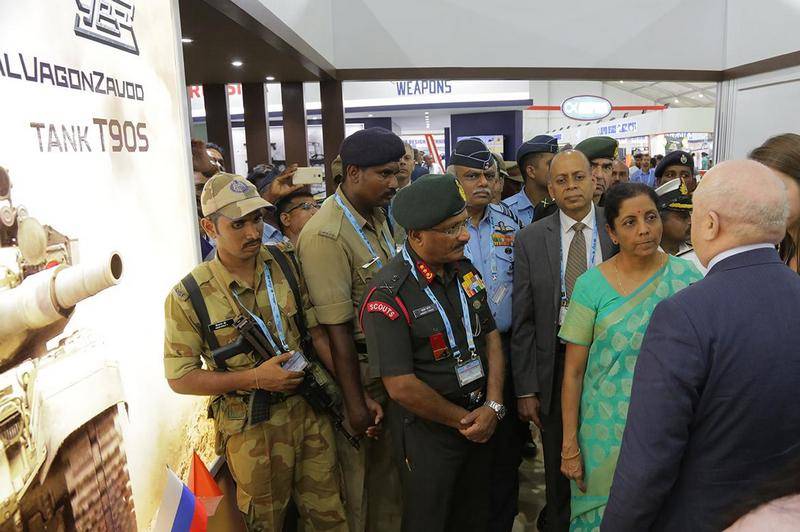 The Indian Minister of Defense was shown to be developed by UVZ