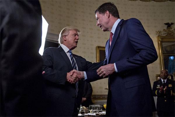 Trump: Ex-diretor do FBI - mentiroso e caroço de muco. Retrato psicológico do presidente dos EUA