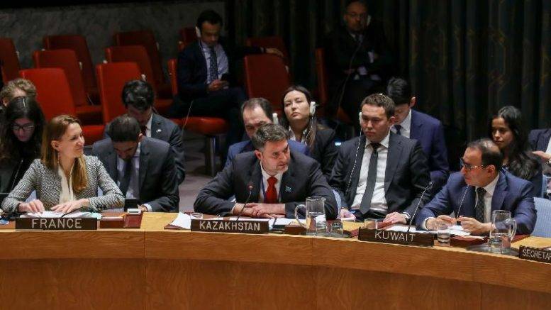 "Abstinenz" Kasachstans im UN-Sicherheitsrat. Dies ist eine Partnerschaft ...