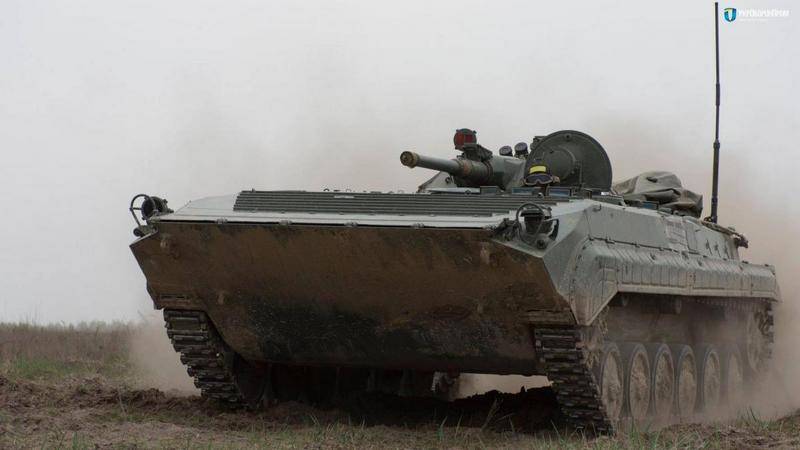 Brand new! "Ukroboronprom" demonstrated "Polish" BMP-1AK