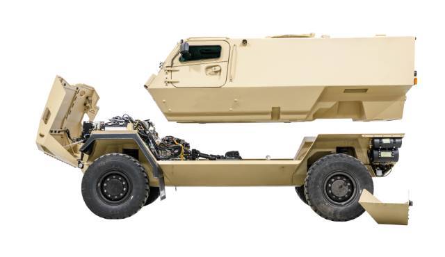 La Finlande présente un nouveau véhicule blindé de type MRAP