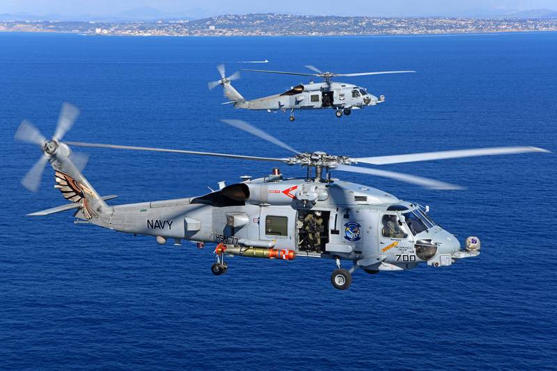 Département d'Etat toujours approuvé. Le Mexique recevra le MH-60R Seahawk anti-sous-marin