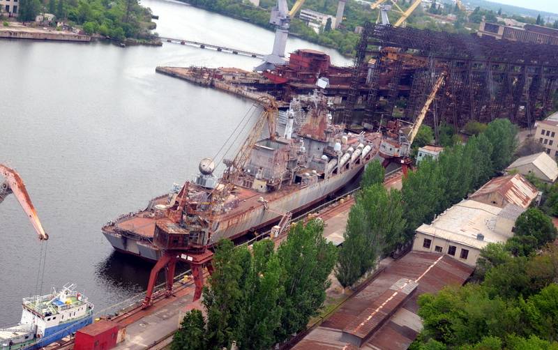 Once they built aircraft carriers. Nikolaev shipbuilding put up for auction