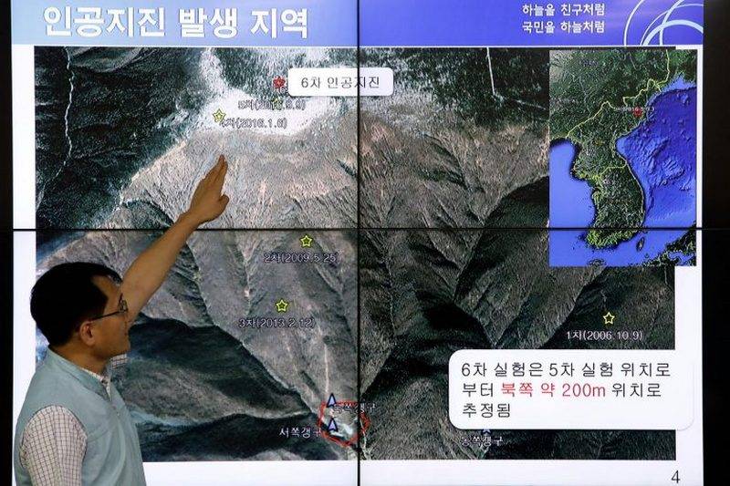 El túnel se derrumbó. China dijo sobre la destrucción del sitio de prueba nuclear de la RPDC