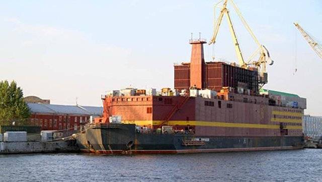 Floating nuclear power plant - the most important project for the Russian North