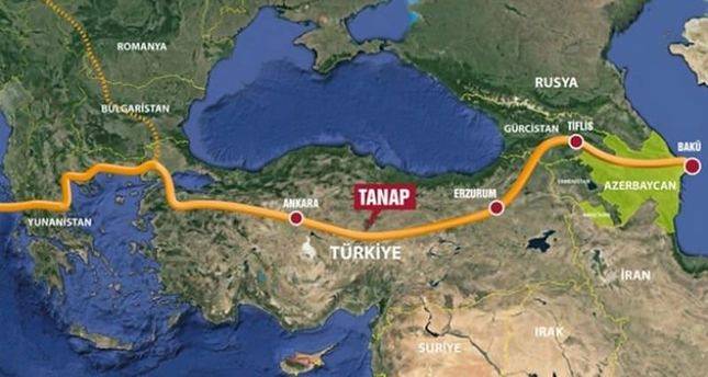 Bakü, Trans-Anadolu doğal gaz boru hattının ne zaman açılacağını söyledi