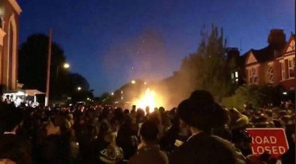 Golpee en un día de fiesta judío en Londres. Hay heridos