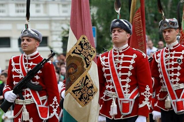 Military Parade in Sofia, dedicated to the Day of Bravery and the 140 anniversary of the creation of the Bulgarian National Army