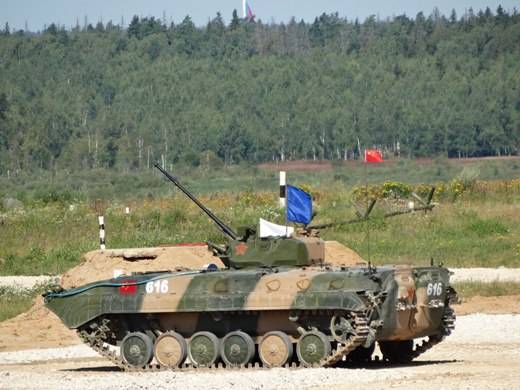 Upgraded BMP-1 "does not reach" to the Chinese ZBD-86A