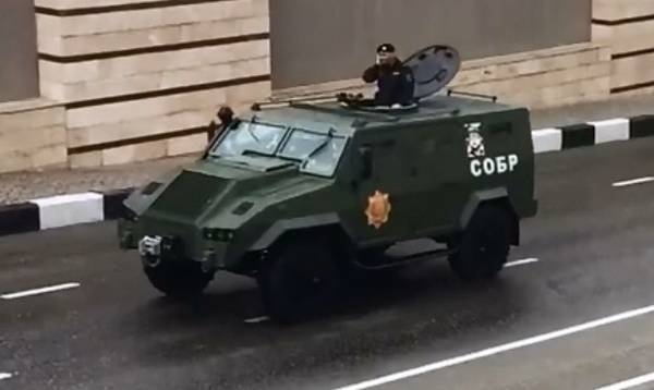 In Chechnya, showed the production of armored car Jordan