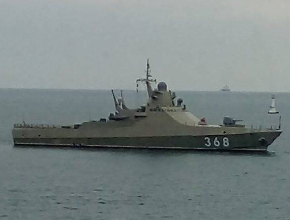 Patrol ship "Vasily Bykov" went to factory tests