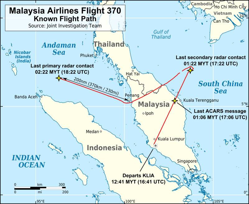 Australische Medien über die Einzelheiten des Verlusts der Boeing 777 im Jahr 2014