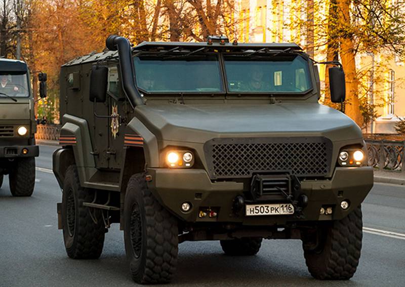 Typhoon for special forces. In the Southern Military District received the latest KamAZ 53949 armored car