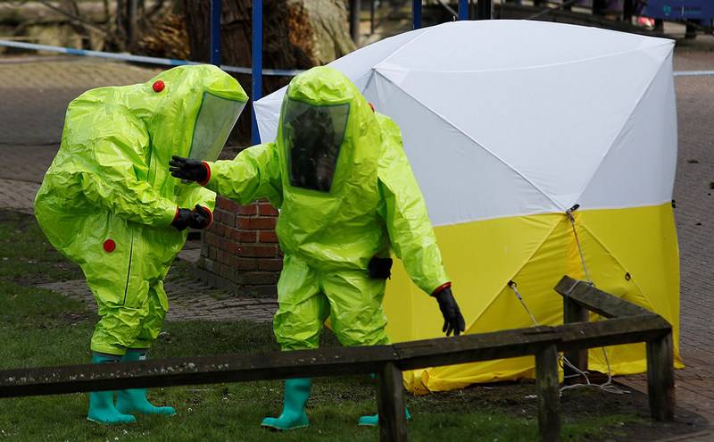 They wrote it out and hid it. Britain does not disclose the location of the "cured" Skripal