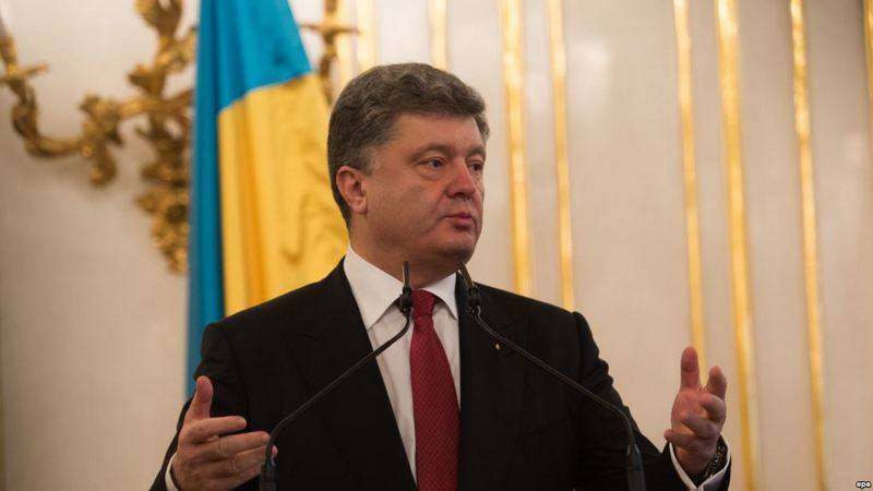 XNUMX年後。 ポロシェンコはウクライナを「侵略者から」解放することを約束する
