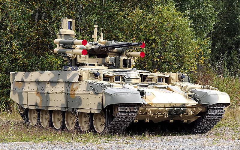 En sats av BMPT "Terminator" kommer att skickas till södra Ural för testning