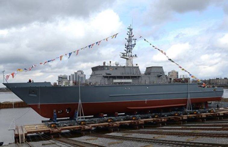 Minesweeper "Ivan Antonov" will arrive at the home site before the end of summer