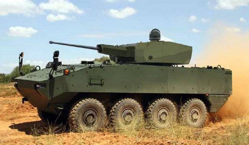 General Dynamics a dévoilé une nouvelle version du Piranha BTR