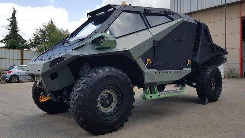 Israel showed a new development of armored car