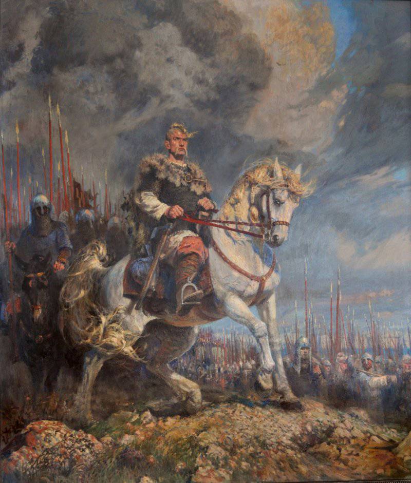 La conquista de Bulgaria por Svyatoslav.