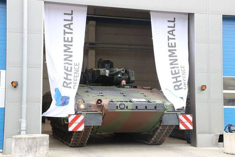德国联邦国防军获得了“周年纪念” BMP“美洲狮”