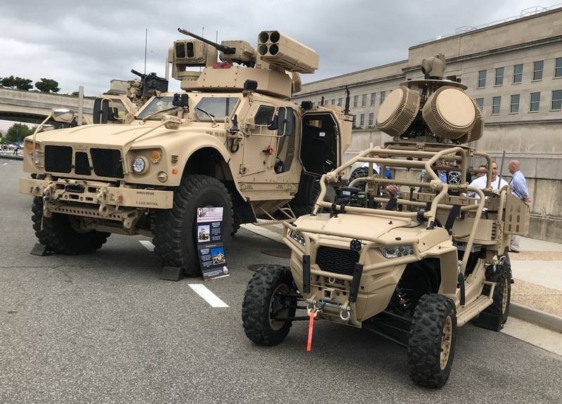 Korps Marinir AS menerima kendaraan "anti-drone".