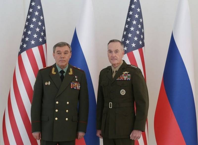 Jefes del Estado Mayor General de Rusia y Estados Unidos se reunieron en Finlandia