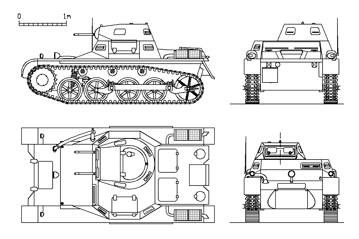 Kfz 1 чертеж