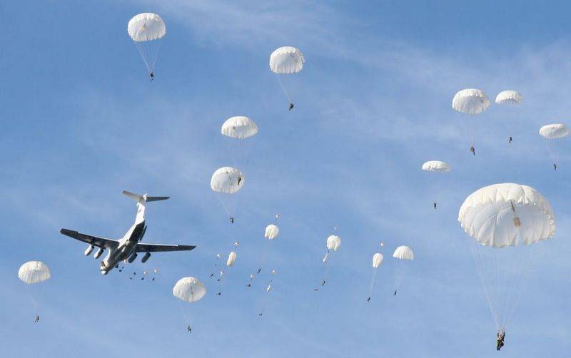 Un nuovo sistema di paracadute Shelest è stato creato per le forze aviotrasportate