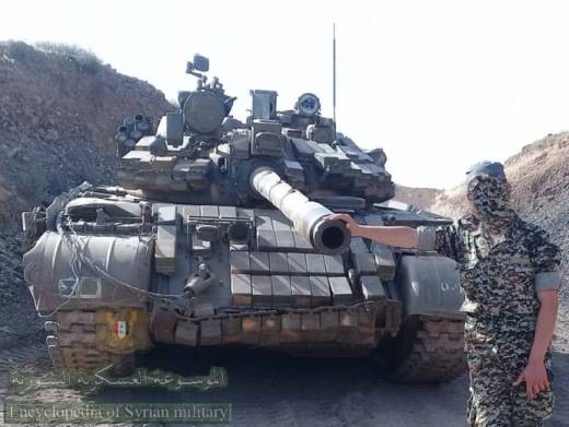 Sirienii continuă să echipeze vechile tancuri cu camere termice