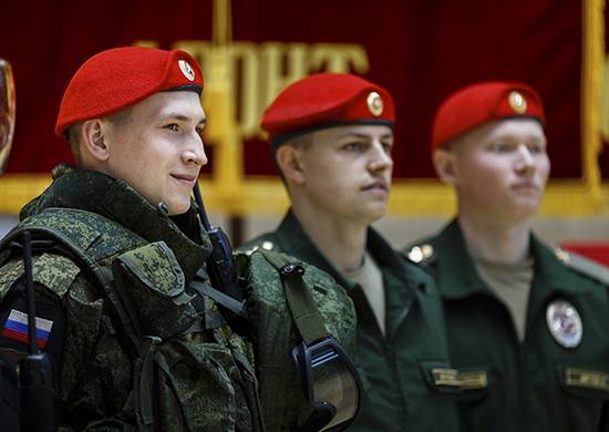 "Polisi angkatan laut" akan muncul di Angkatan Bersenjata Federasi Rusia