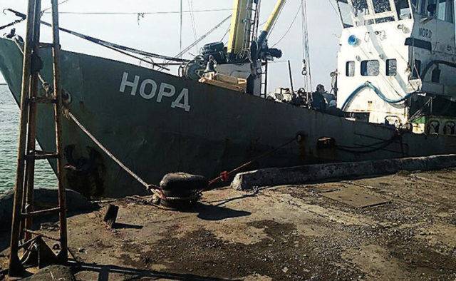 La corte de Kherson le da el derecho al capitán del "Nord" ruso a regresar a Crimea