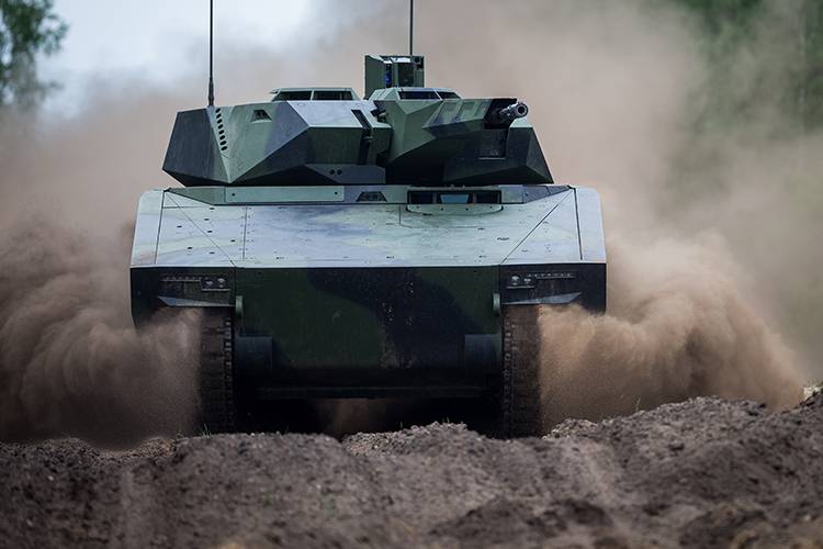 "Lynx" luwih gedhe ukurane. BMP Rheinmetall Lynx KF41