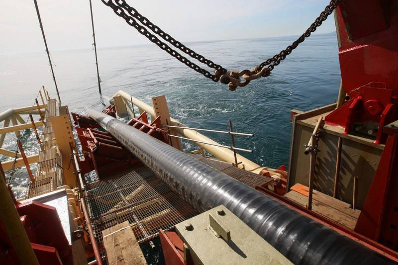 Gazprom retomou a instalação da segunda linha do gasoduto Turkish Stream