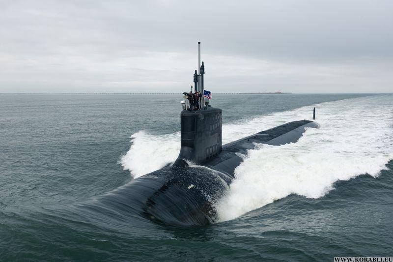 L'US Navy a reçu un autre sous-marin de classe Virginia