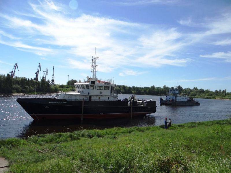 Ένα μεγάλο υδρογραφικό σκάφος καθελκύστηκε στο Νίζνι Νόβγκοροντ