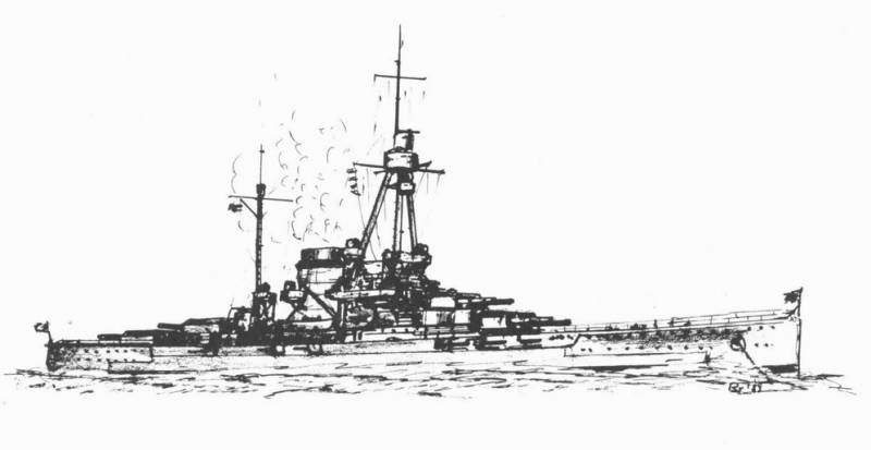 Соперничество линейных крейсеров. "Худ" и "Эрзац Йорк"