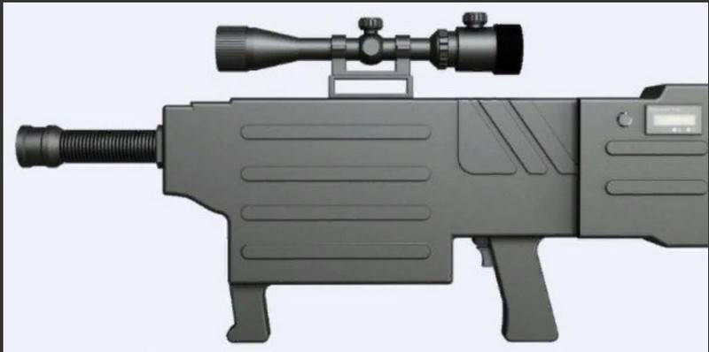Chiny ogłosiły powstanie pistoletu laserowego