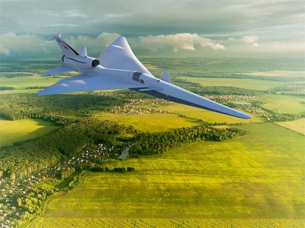 Wangsulane marang Putin. Amerika Serikat nggawe pesawat penumpang supersonik "sepi" X-59 QueSST