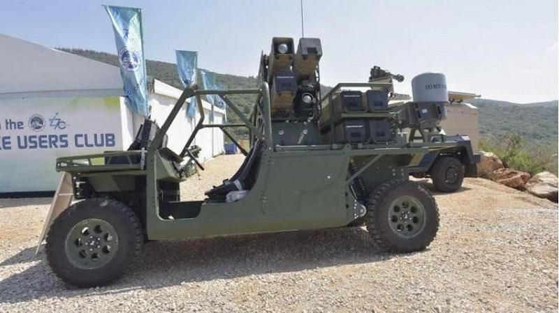 Murah dan ceria. Di Israel menghadirkan buggy dengan pemasangan ATGM Spike NLOS