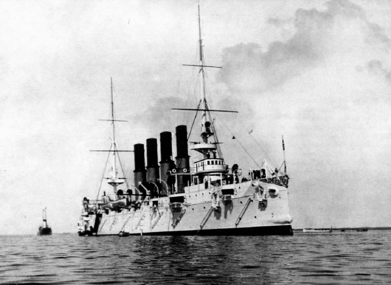 巡洋舰“瓦良格”。 打造Chemulpo 27年度1904。 CH 6。 穿越海洋