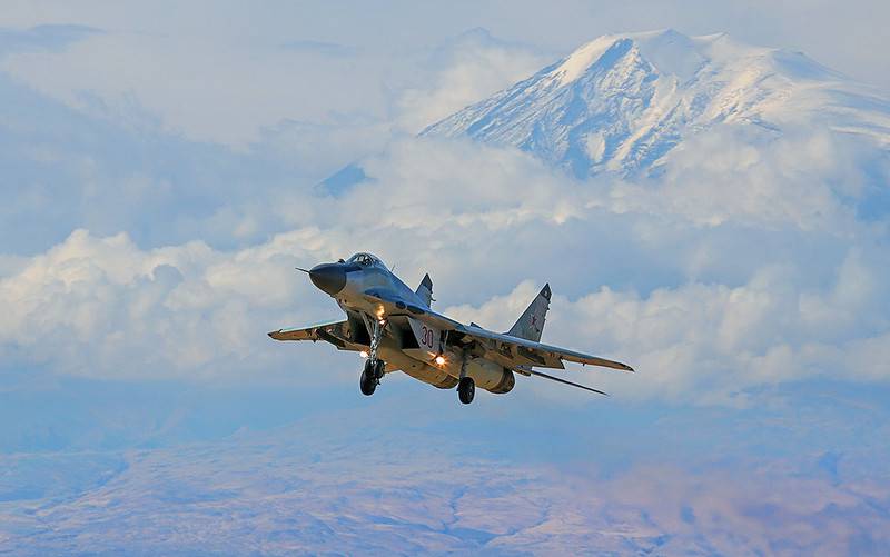 Base russa in Armenia rifornita con MiG-29 modernizzato