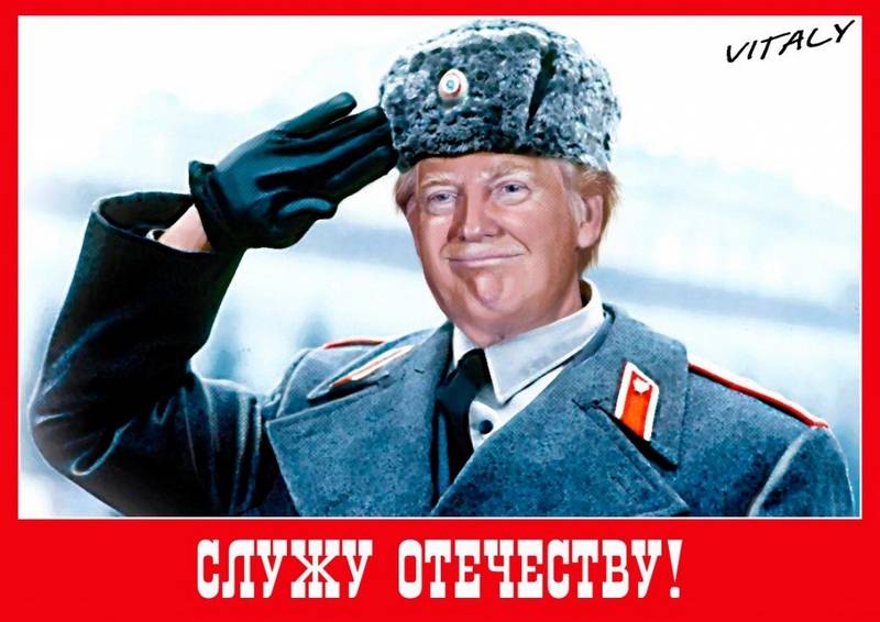 Ist Trump ein russischer Spion? Westliche Medien behaupten, dass der Sowjet