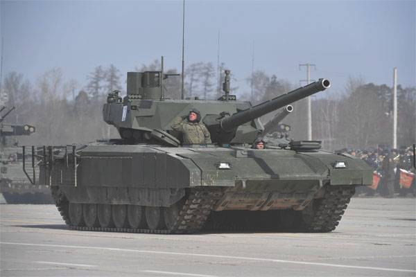 Fino alla fine dell'anno, il T-14 Armata riceverà gli ultimi "occhi" elettronici