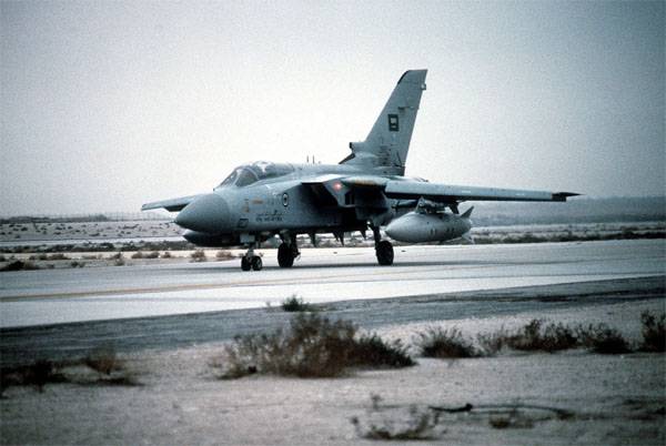 Ampuivatko huthit alas Saudi-Arabian ilmavoimien Tornado-koneen?