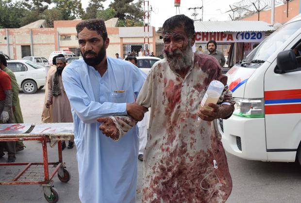 Terrible ataque terrorista en Pakistán se cobró la vida a personas de 128
