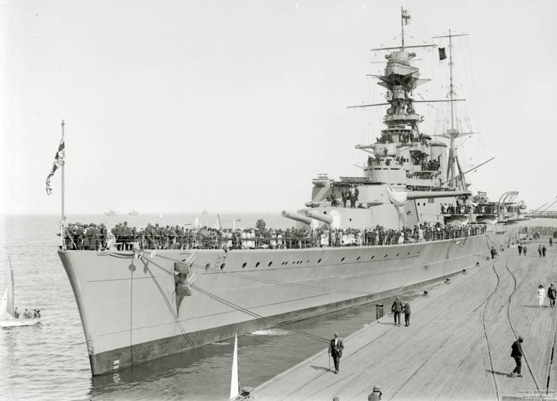 Соперничество линейных крейсеров. "Худ" и "Эрзац Йорк". Ч. 4