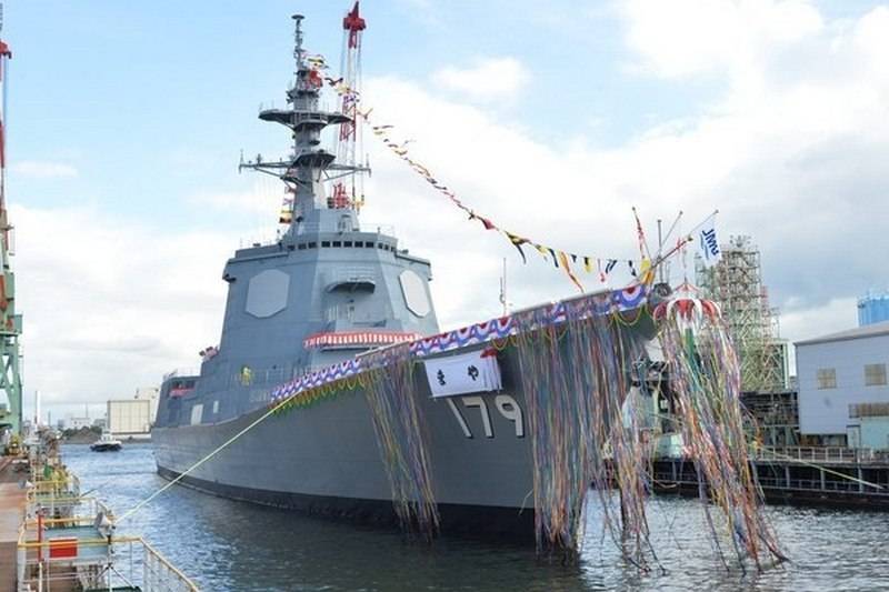 В Японии спущен на воду эсминец с системой ПВО-ПРО Aegis