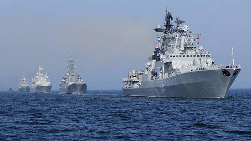 발트해에서 시작된 러시아 해군의 함대간 훈련